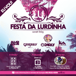 Festa da Lurdinha - B-day sunset
